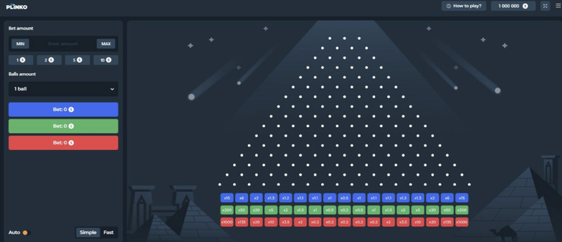 Plinko 1000x